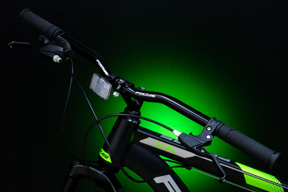 FOLTAS 27,5 - 17р Матовый Чёрный/Зелёный