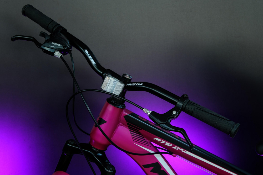 MAXSTAR 24" Матовый Розовый/Чёрный