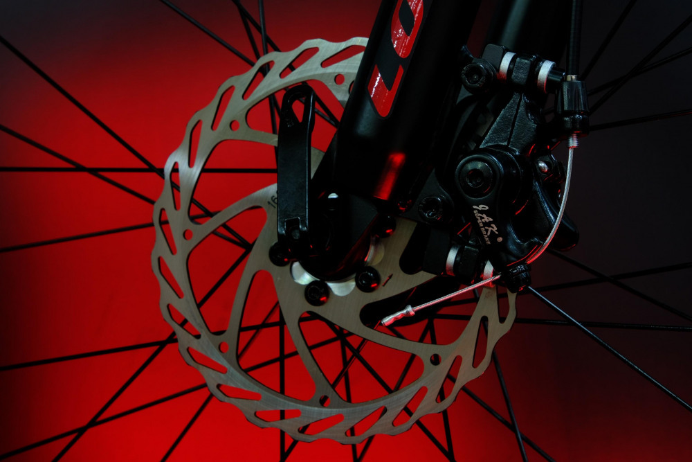 Lorak LX3 Матовый Серый/Красный рама 19 (на рост 171-182)