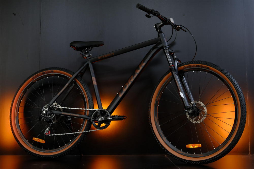 LORAK Fast Brown 29 Матовый Чёрный рама 17 (на рост 165-175)