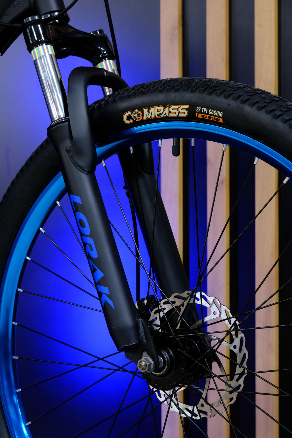 Lorak Joker Lite 26 Матовый Чёрный/Синий