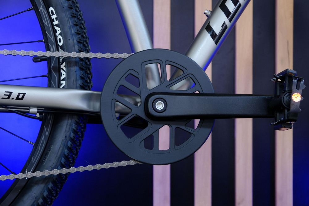 LORAK 3.0 8 sp Матовый Чёрный/Серый рама 17 (на рост 155-173)